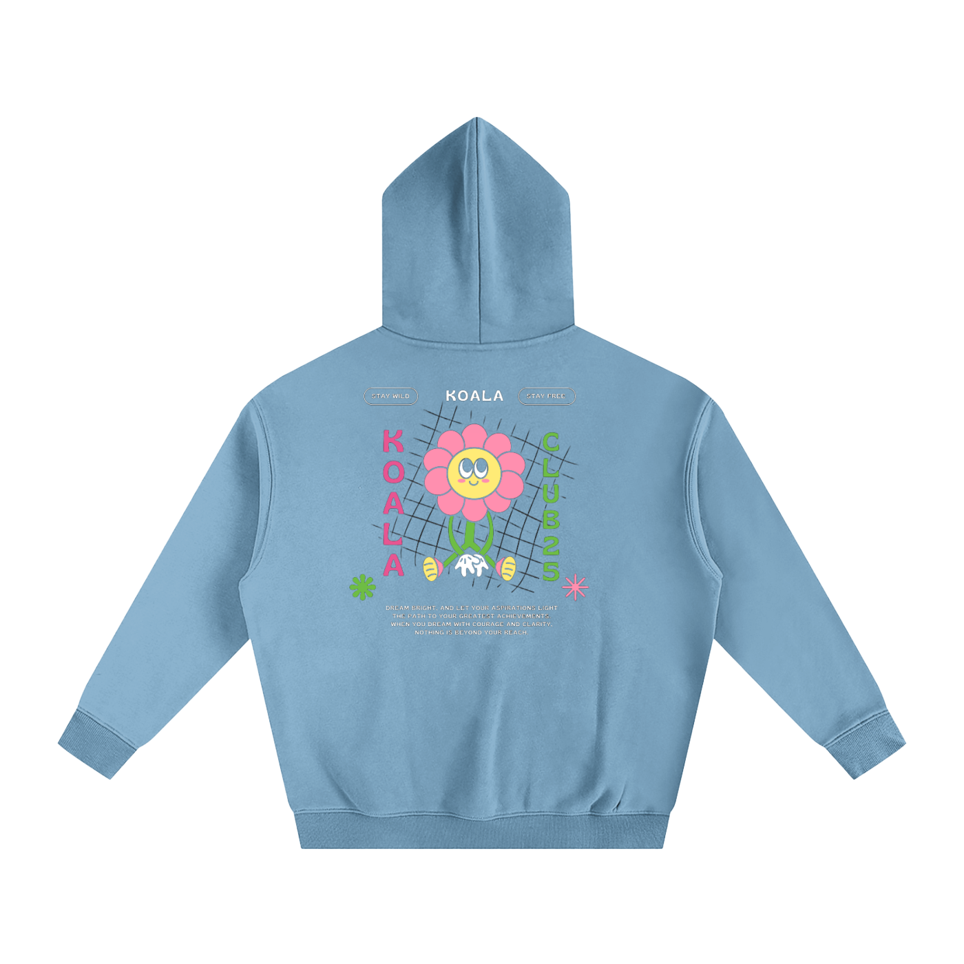 Koala Club Flower Hoodie