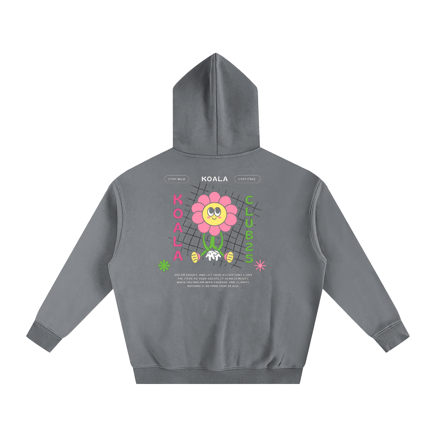 Koala Club Flower Hoodie